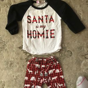 Santa is my homey outfit